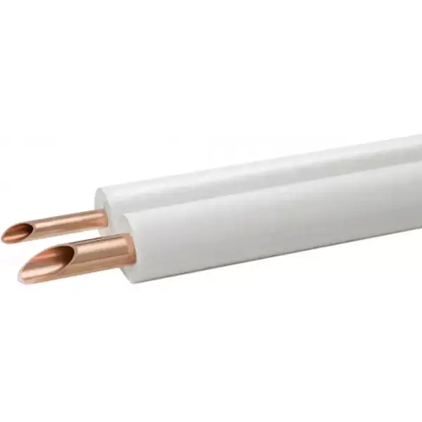 Zetaesse Cupex Duo geisoleerde koelleiding 3/8-5/8 lengte 20 meter wit CUPEX-3520