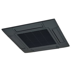 Antitochtpaneel T-PSAE-5BB-E t.b.v. cassette FDT (antraciet/ zwart)