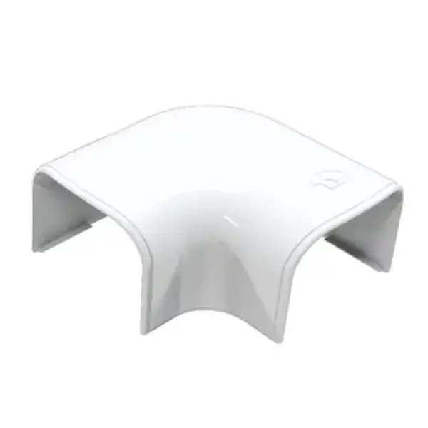 Tecnosystemi Tecnosystemi Optima CP135-OPT Platte Bocht 90graden Wit