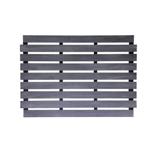 Airconditioner Cover Houtcomposiet Achterplaat Grijs 115X81x3,7CM