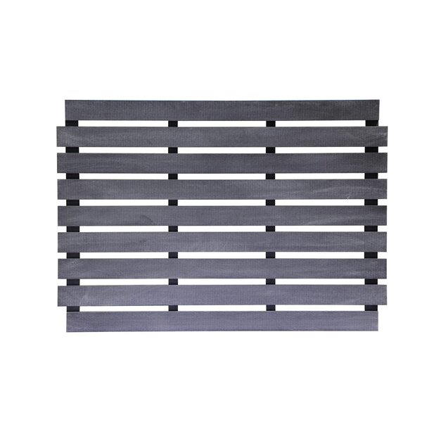 Qventi Airconditioner Cover Houtcomposiet Achterplaat Grijs 115X81x3,7CM