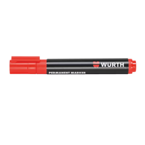 Würth Standaard markeerstift permanent rood 1.5-3mm 1 stuk 0967915302