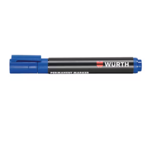 Würth Standaard markeerstift permanent blauw 1.5-3mm 1 stuk 0967915303
