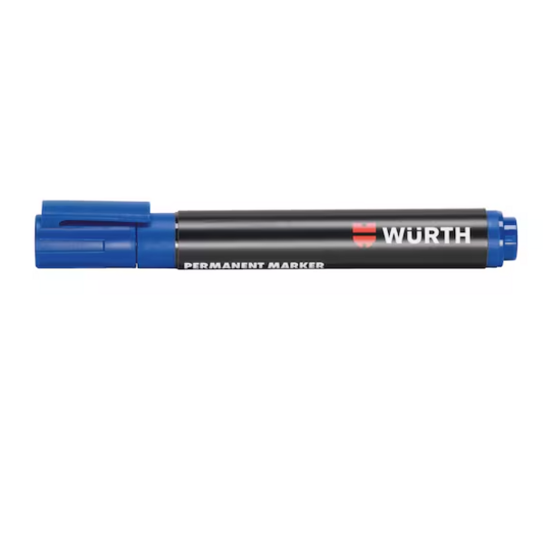 Würth Würth Standaard markeerstift permanent blauw 1.5-3mm 1 stuk 0967915303