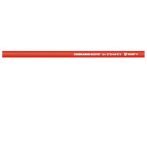 Würth Timmermanspotlood rood ovaal 300mm 071564 012 per stuk