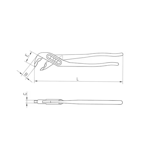 Würth Würth Waterpomptang 7x verstelbare kunststof handgreep 10-IN 071402 76