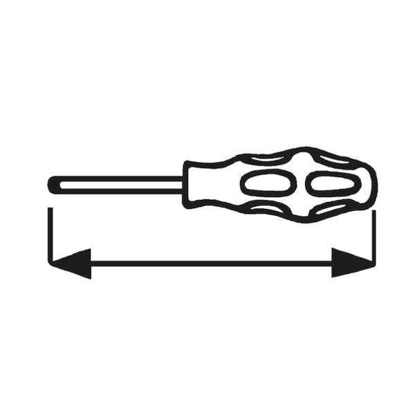 Würth Würth Transparante eenpolige spanningzoeker 120-250V met permanent geïntegreerde lamp en sleufschroevendraaier 5634002001