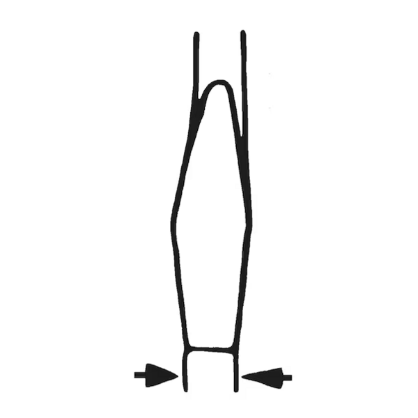 Würth Würth Transparante eenpolige spanningzoeker 120-250V met permanent geïntegreerde lamp en sleufschroevendraaier 5634002001