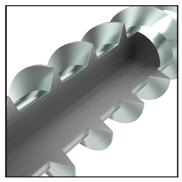 ASSY® 4 ASSY® 4 CS bevestigingsschroef Staal verzinkt voldraad verzonken kop PLVZK-HO-RW20-(A2K)-4X30/24 019004030 500 stuks