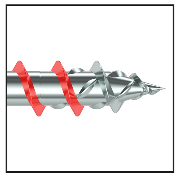 ASSY® 4 ASSY® 4 CS bevestigingsschroef Staal verzinkt voldraad verzonken kop PLVZK-HO-RW20-(A2K)-4X30/24 019004030 500 stuks