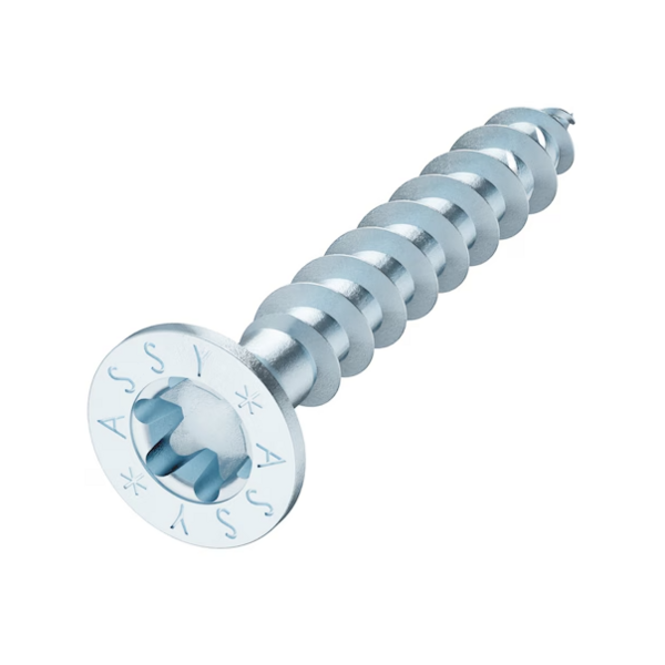 ASSY® 4 ASSY® 4 CS bevestigingsschroef staal verzinkt voldraad verzonken kop PLVZK-HO-RW20-(A2K)-4X40-34 019004040 500 stuks