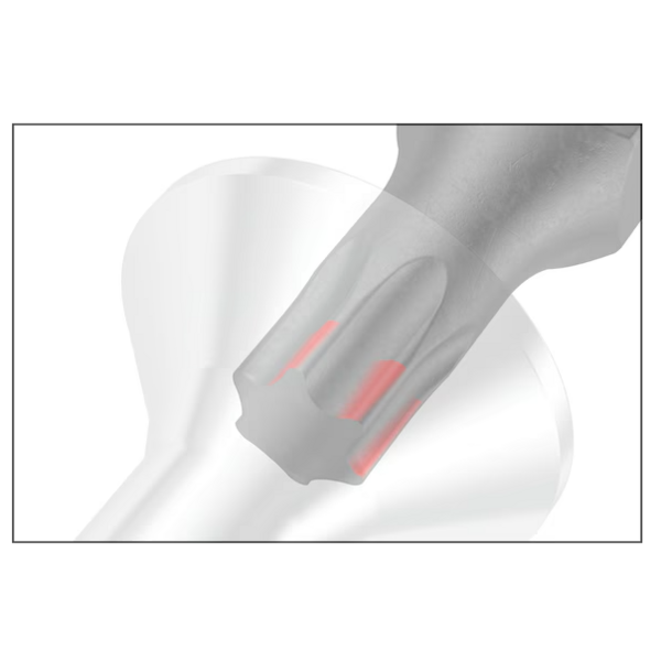 Würth Würth C 6.3 RW20-lichtoranje-1- bit (1/4 inch) L25MM 061470 20 10 stuks