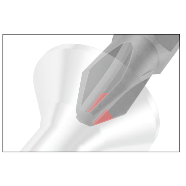 Würth Würth C 6.3 RW20-lichtoranje-1- bit (1/4 inch) L25MM 061470 20 10 stuks