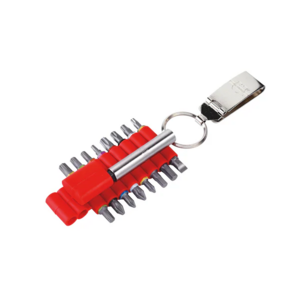 Würth Bitset C 6.3-bits assortiment (1/4 inch) met riemclip 17-delig 0614203