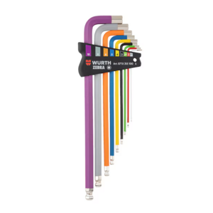 Zebra Inbussleutel assortiment /Binnenzeskantsleutel set 9-delig 0715315100