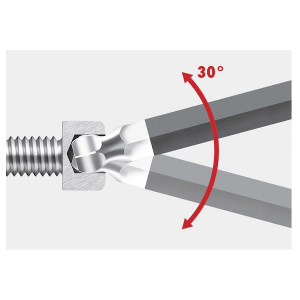 Zebra Zebra Inbussleutel assortiment /Binnenzeskantsleutel set 9-delig 0715315100
