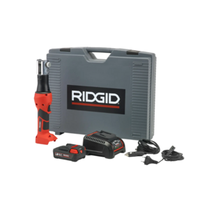 Ridgid Persmachine RP-219 in koffer met handleiding + 2 accu's en lader