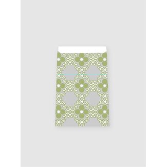 Small flower bags, green-grey, 200 pieces