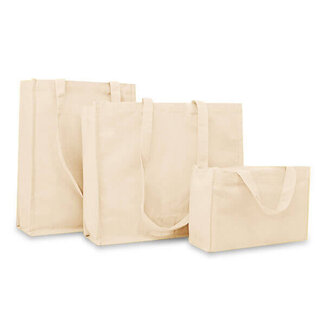 Cotton eco carrier bags