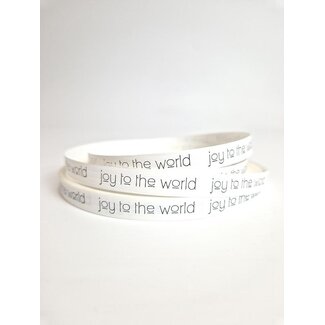 Joy to the world ribbon