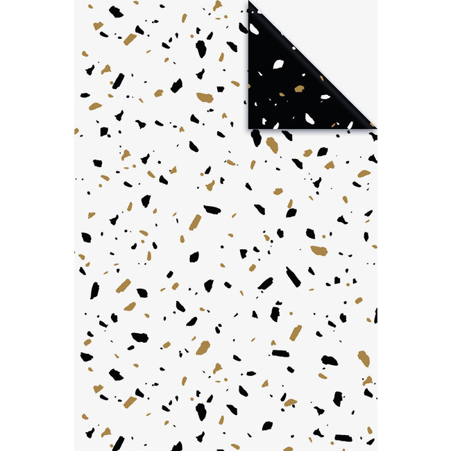 Op=Op Terrazzo inpakpapier