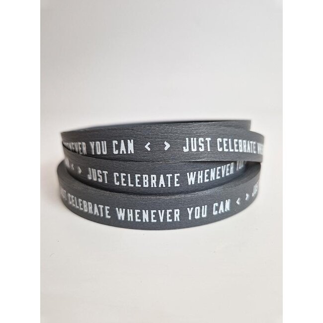 Einfach feiern, wann immer... geschenkband