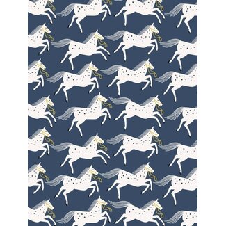 O SO FAST Night blue giftwrapping paper