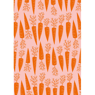 Insane Carrots Orange giftwrapping paper