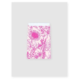 Jardin des Plantes Pink flat bags