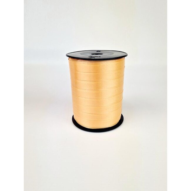 Laatste voorraad Op=Op Polyband perzik lint nr. 23