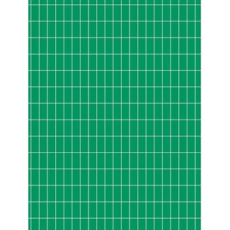 Grid Green giftwrapping paper