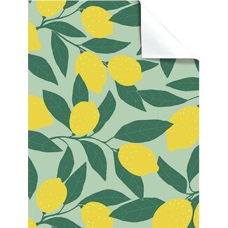 Lemons giftwrapping paper