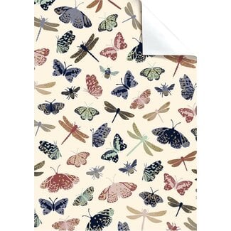 Butterfly giftwrapping paper