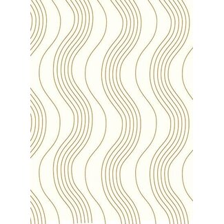 Waves Karamell seiden papier