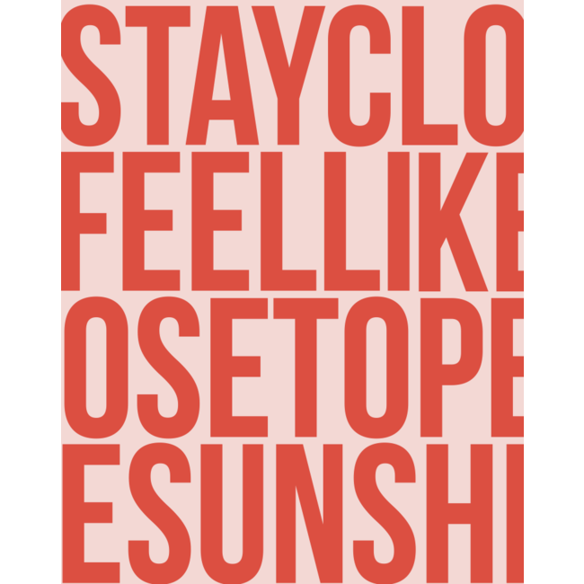 Op=Op Poster Rot/Rosa geschenkpapier