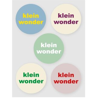 Klein wonder multi etiketten