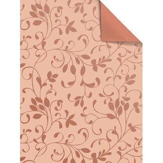 Miron peach giftwrapping paper