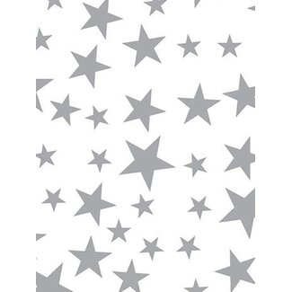 Silver stars tissuepaper