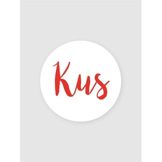 Kiss white/red labels