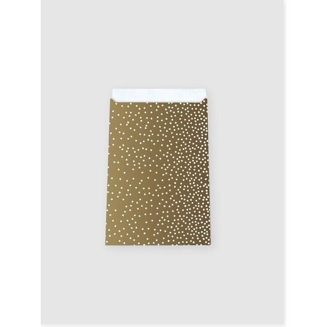 Dots Gold Flachbeutel