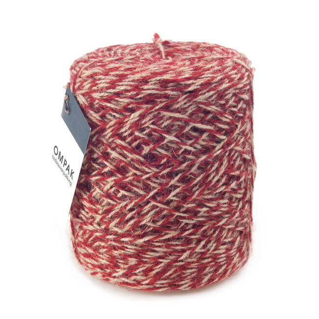 Twisted flaxcord red