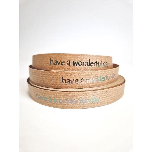 Einen wunderschšnen Tag geschenkband