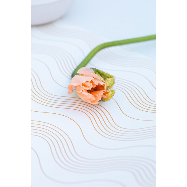 Waves Caramel tissuepaper