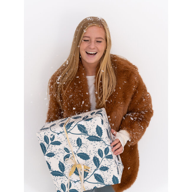 Sophora Blue giftwrapping paper