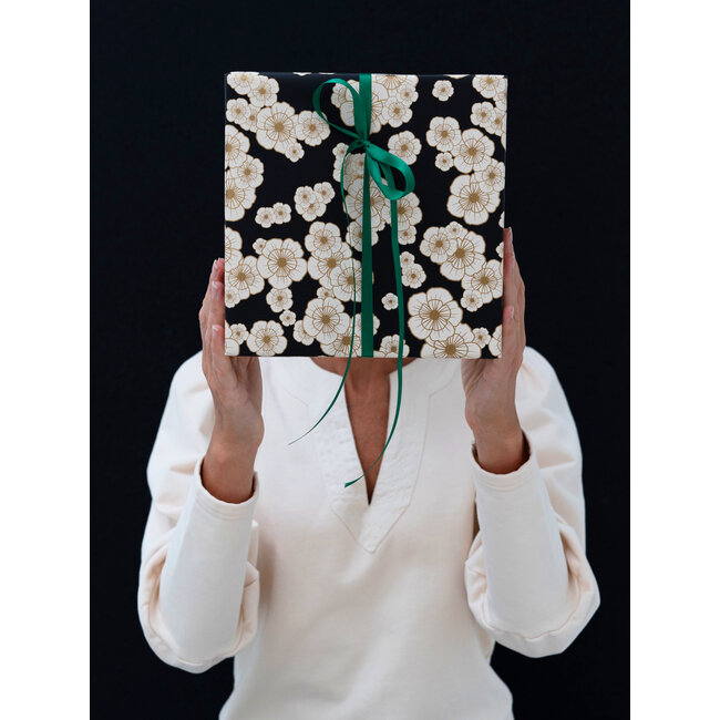 Kimono Black/Gold inpakpapier