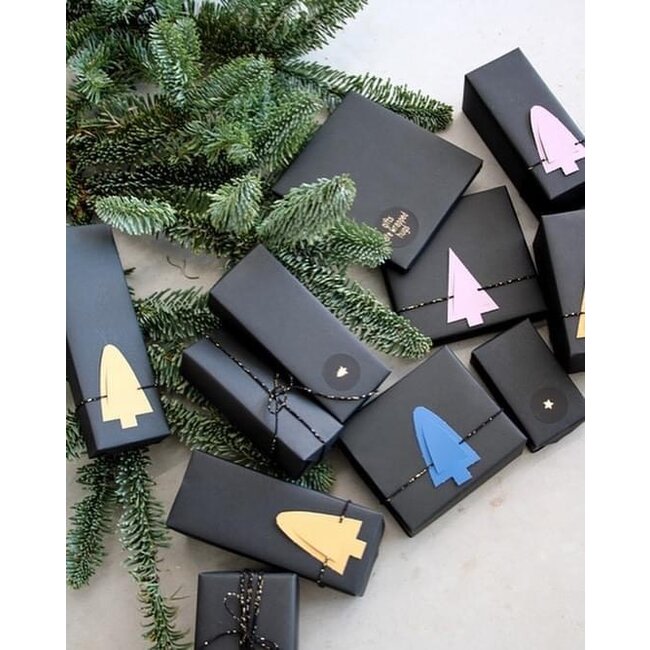 GeschenkanhŠnger BŠume Flieder/Blau