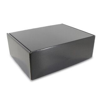 Shipping boxes, colour black