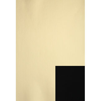 High-gloss gold/black giftwrapping paper