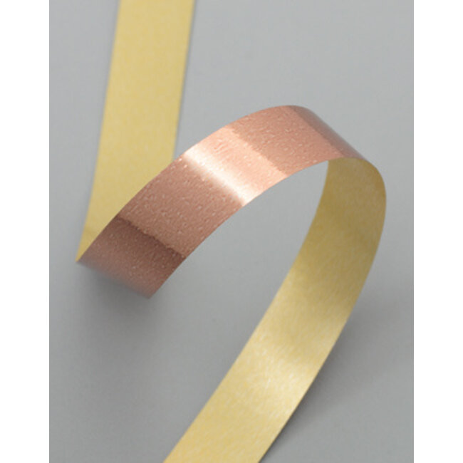 Letzter Vorrat Op=Op geschenkband metallic 10mm x 225 Meter