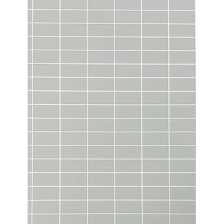 Grid grey inpakpapier